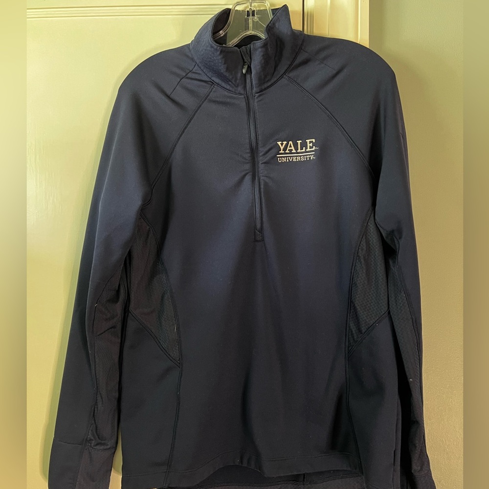 Under Armour Yale University popover navy blue 3/4 zip